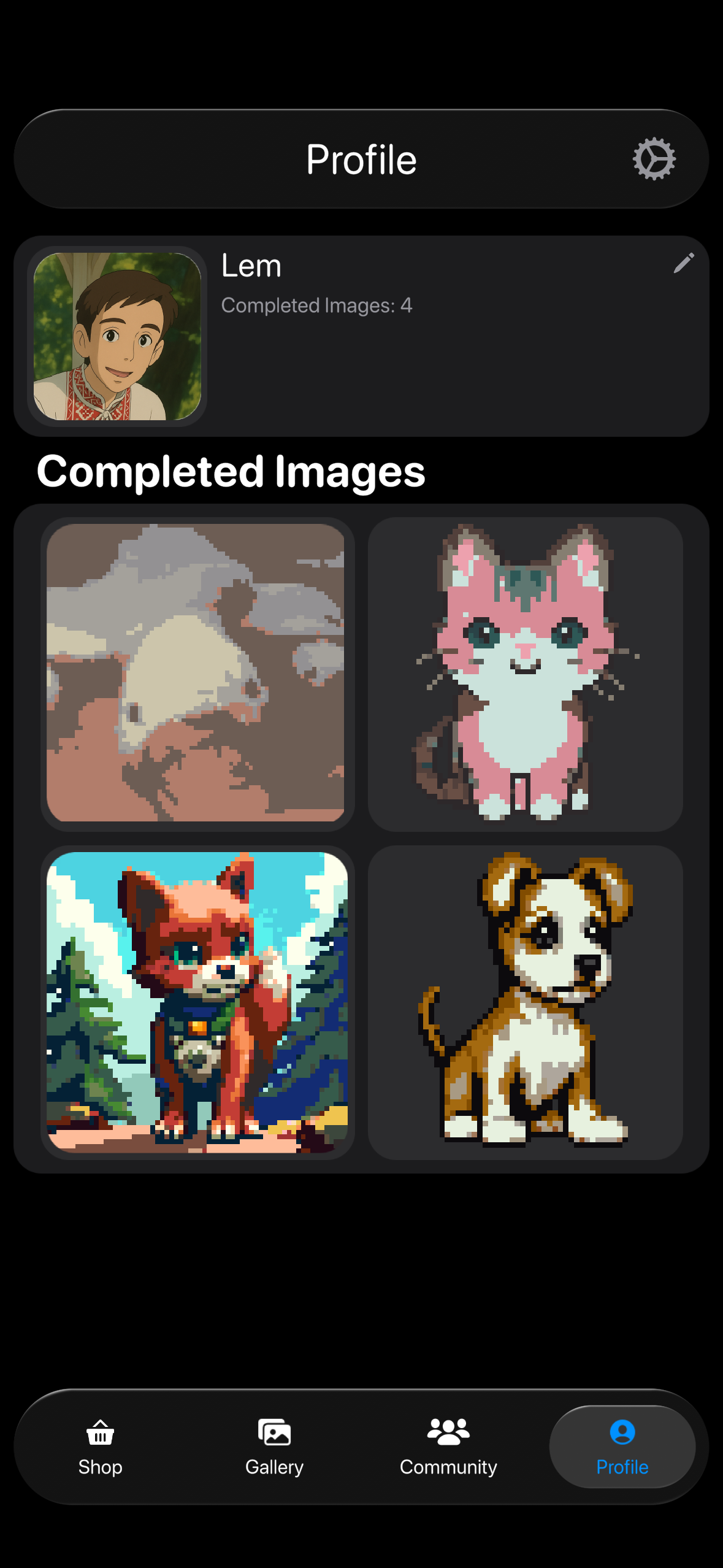 Screenshot 4 (dark theme)